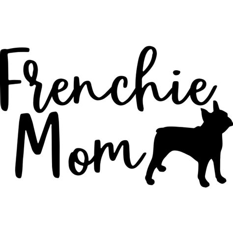 French Bulldog Mom Car Decal 904 Custom