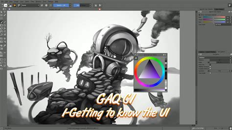 Krita Tutorial Getting To Know The Ui Youtube