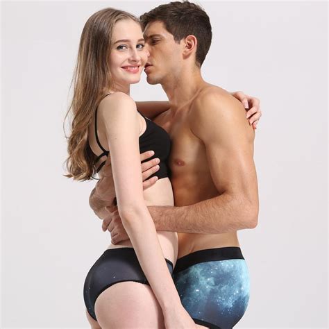 Mens Underwear Boxers Starry Sky Sexy Thong Underwear