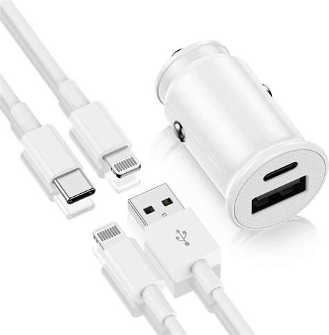 Iphone Fast Car Charger Apple Mfi Certified Apple Car Charging