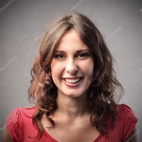 Beautiful Woman Smiling — Stock Photo © Olly18 32379219