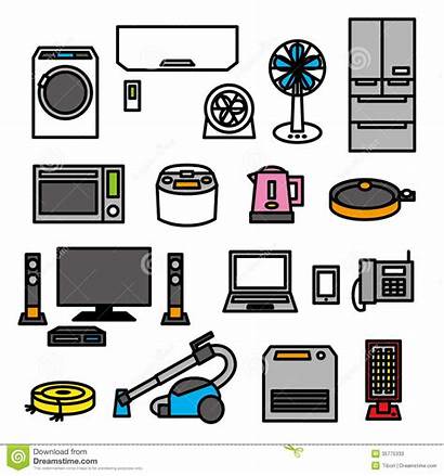 Appliances Electric Making Illustration Passion Furniture Vector