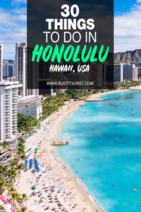 30 Best And Fun Things To Do In Honolulu Hawaii In 2020