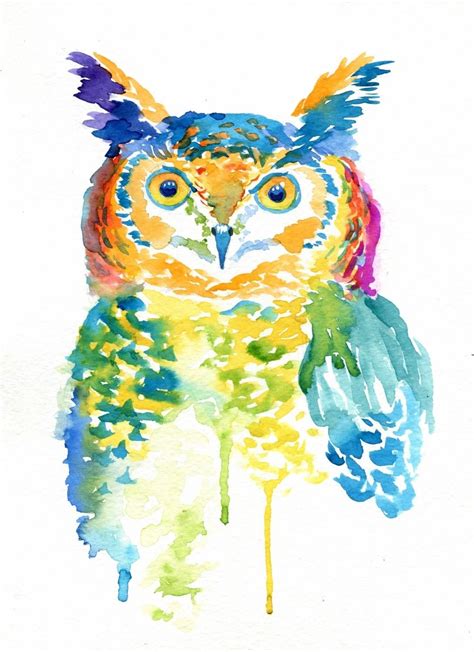Watercolor Projects Watercolor Bird Watercolor Animals Watercolor