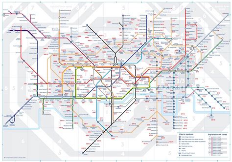 22015 Printable Tube London Underground Map Template Printable