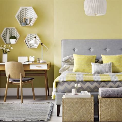 A couple of colors are sufficient to utilize in a bedroom to prevent color clashing. 25 Lovely Yellow Aesthetic Bedroom Decorating Ideas
