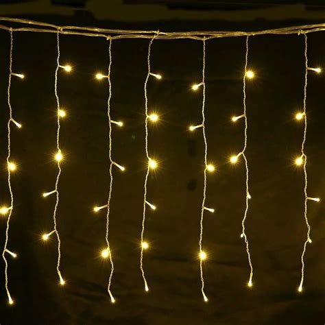4m06m Led Curtain Icicle String Lamp Led Fairy Lights Christmas