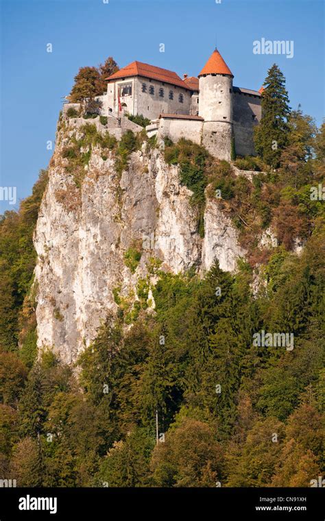 Slovenia Gorenjska Region Bled The Castle Museum Stock Photo Alamy