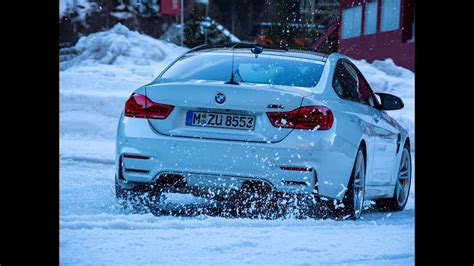 Bmw Driving Experience Driving And Drifting On Snow And Ice Youtube