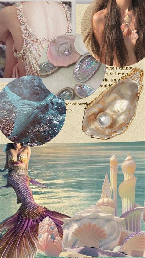 🐚 Mermaidcore Aesthetic Oceancore Oceanaesthetic Collage