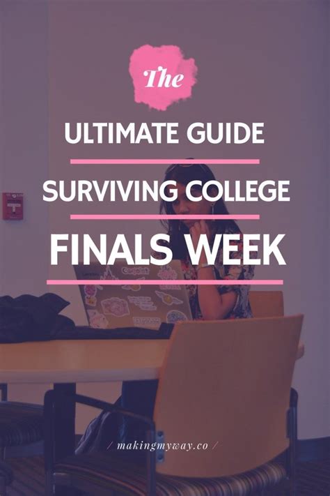 The Ultimate Guide To Surviving Finals Week College Finals College
