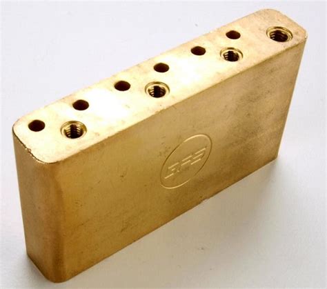 Classic Vibemade In Mexico 105mm Spaced Brass Tremolo Block
