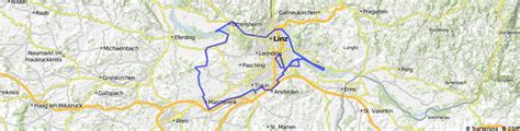 Linzer Runde Donau Rw Traun Rw Cycling Route Bikemap