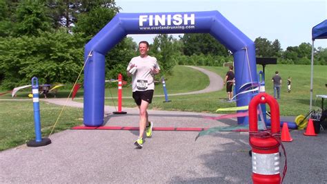 2019 Back The Blue 5k Mt Airy Finish Line Video Youtube