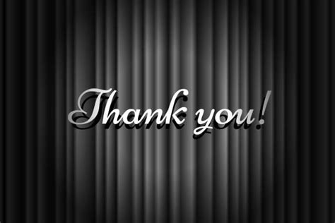 Thank you text on black background, thank you class, thank you png. Thank You Presentation Illustrations, Royalty-Free Vector ...