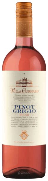 Villa Cornaro Pinot Grigio Blush Vivino