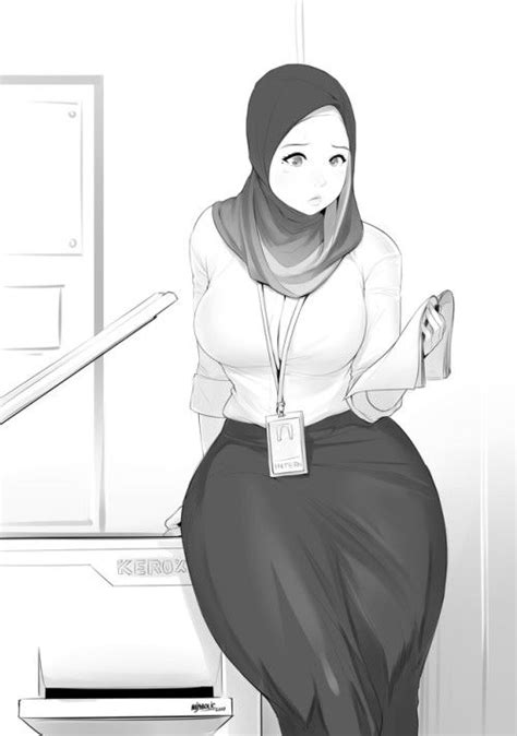 Beautiful Muslim Women Beautiful Hijab Cool Anime Girl Cute Anime Pics Anime Art Girl Curvy