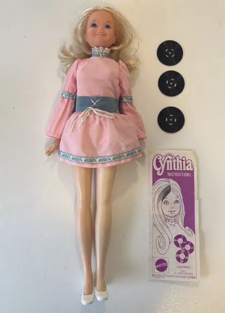 Vintage 1971 Mattel Best Friend Cynthia Talking Doll Works 59 99 Picclick