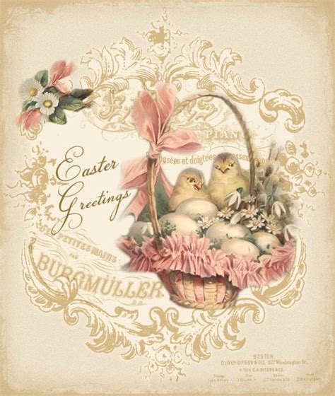 17 Best Images About Vintage Easter Clipart On Pinterest Post Card