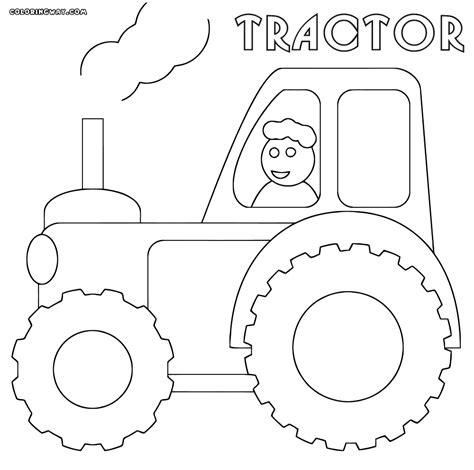 Kleurplaat Tractor Peuter Kleurplaat Tractor Kleurplaten Trekker