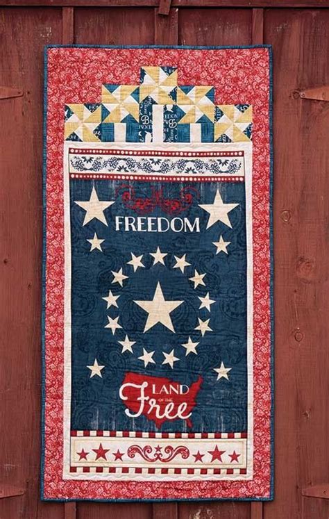 Colors Of Freedom Banner Quilt Kit Quilt Kits Quilt Kit Quilts