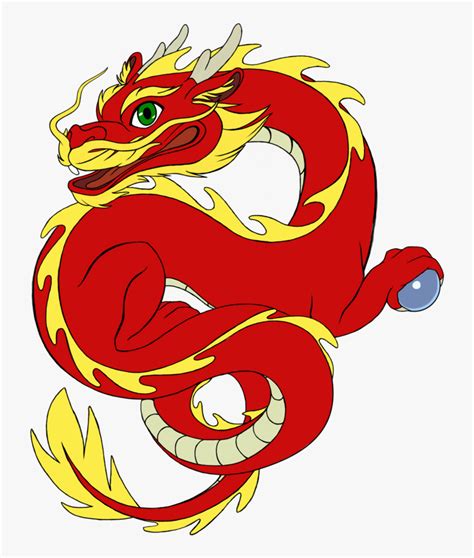 Cartoon Chinese Dragon Cartoon Cute Chinese Dragon Hd Png Download