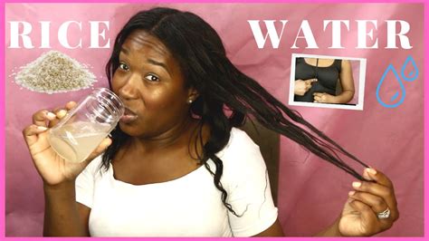 Be sure to air dry your hair after, avoiding a hooded dryer or blow dryer. RICE WATER FOR HAIR GROWTH | 5 DAY RICE WATER CHALLENGE ON ...