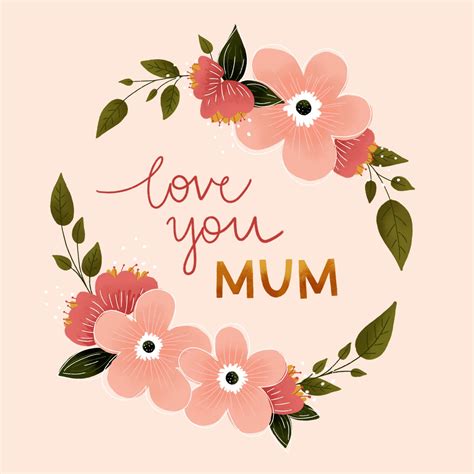 love you mum printable mother s day card makeandtell