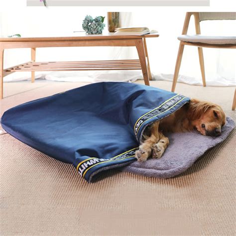 Dog Cave Bed Cozy Hooded Extra Large Dog Bed