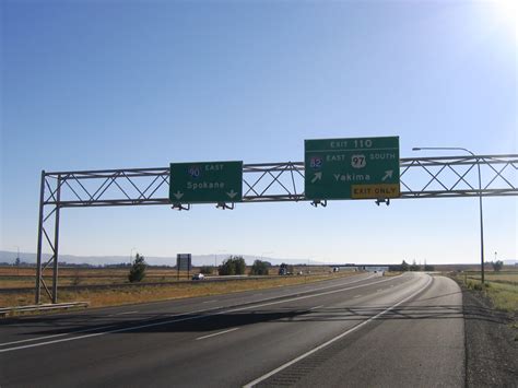 Interstate 90 East Kittitas County East Aaroads Washington