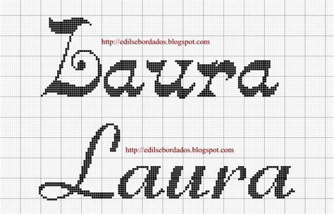 Laura 1150×738 Cross Stitch Letters Cross Stitch Letters