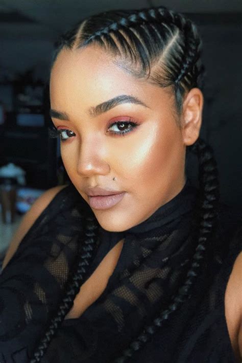 Our expert guide showcases the very best throughout much of history, braids have played a social role, used to communicate tribal affiliation and marital status. 50 Cute Cornrow Braids Ideas To Tame Your Naughty Hair ...