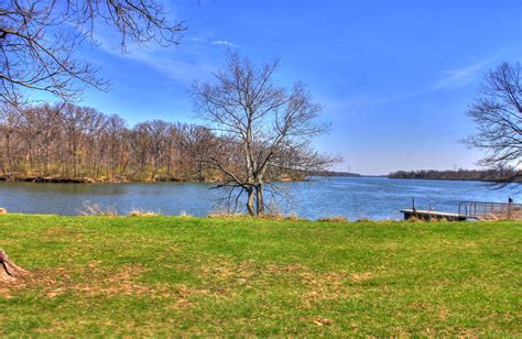 The Lakeshore at Sangchris Lake State Park, Illinois image - Free stock