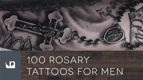 The rosary tattoos placed on the arm are usually elaborate. 100 Rosary Tattoos For Men - YouTube