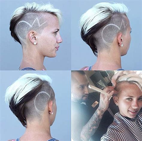 45 Undercut Hairstyles With Hair Tattoos For Women Fashionisers