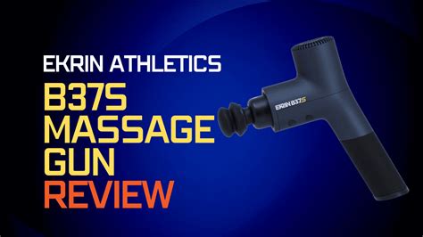 ekrin b37s massage gun review 2024 edition recovatech