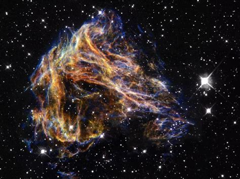 This happens when a star at least five times the mass of our sun goes out with a fantastic bang! On Wednesdays, We Wear Polish : Super Nova Nails - Inspired by The Fifth Element