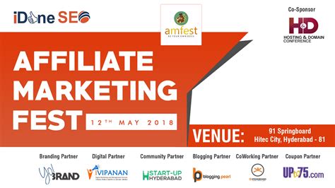 This event will feature the arts, culture, heritage and tradition join the celebration as malaysian muslim end their fasting month. Book Affiliate Marketing Fest - 2018 tickets, Hyderabad ...