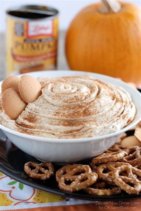 Pumpkin Cheesecake Dip Dessert Now Dinner Later Pumpkin