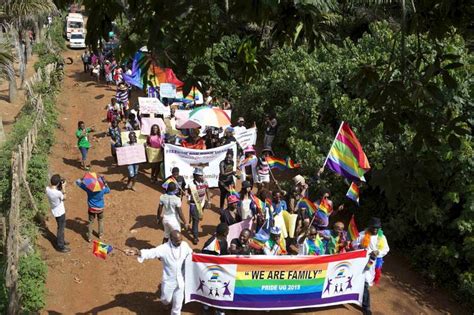 ugandan gays hold pride rally a year after anti homosexual law is scrapped wsj