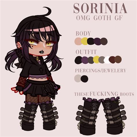 Https://wstravely.com/outfit/gacha Club Goth Outfit Ideas