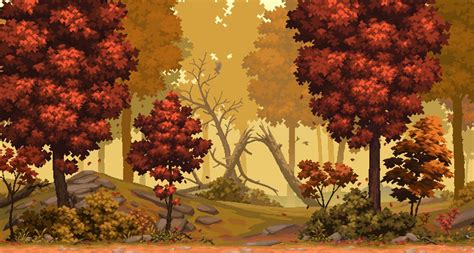 Autumn Pixel Art Wallpapers Wallpaper Cave