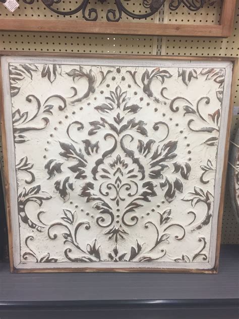 Metal Wall Art From Hobby Lobby Craft Room Office Office Crafts Farmhouse Crafts