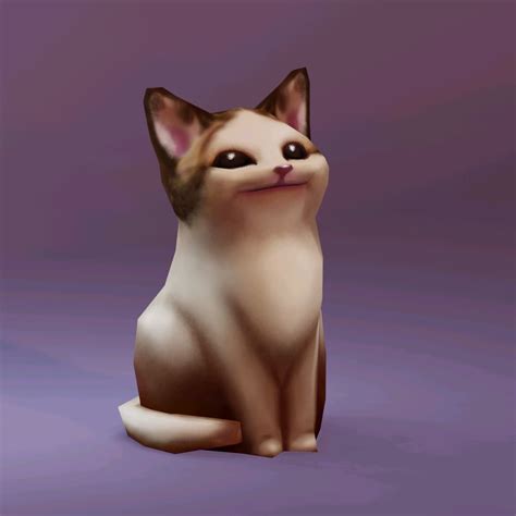Pop Cat Ps1 Style Rblender