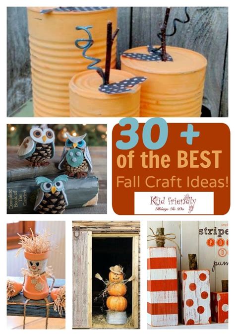 The Best Diy Kid Friendly Fun Fall Craft And Decorating Ideas