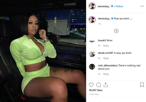 Damn Baee Fans Here For Alexis Skyy Acting Up With Her New Look