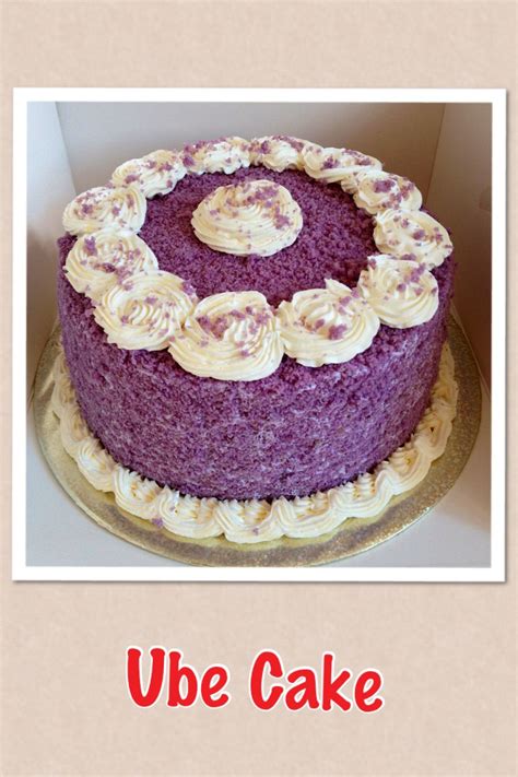 The dessert is often mistaken for buko salad a favorite birthday food because of the similarity in dairy ingredients and texture. Ube cake | Ube macapuno cake recipe, Edible cake, Sweets ...