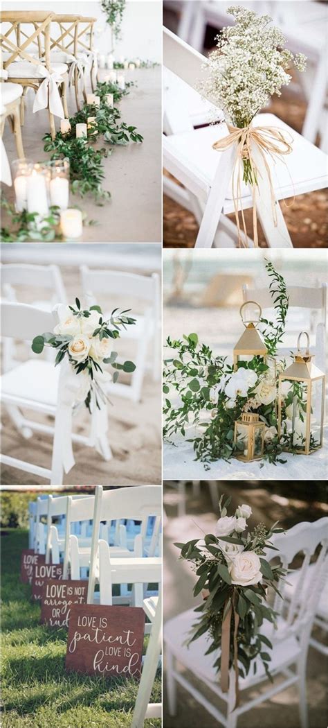 20 Minimalist Outdoor Wedding Aisle Decor Ideas Hi Miss Puff