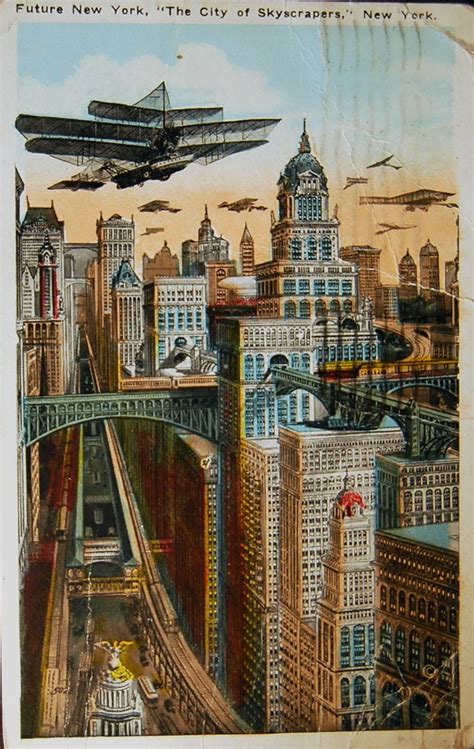 Find postcard new york from a vast selection of books. Future New York vintage postcard | This was mailed in 1925 ...