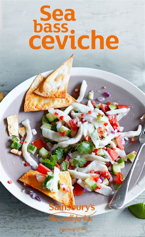 Sea Bass Ceviche Recipe Ceviche Food Recipes Fruit Veg